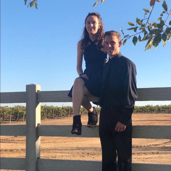 Macy’s Navy Blue Dress - Picture 4 of 5